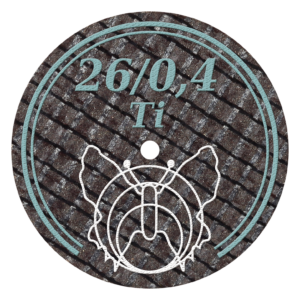 TITANIUM Disc 26 x 0.4 (25 Pack)