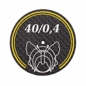 YELLOW/WHITE Butterfly Disc 40 x 0.4mm (10 Pack or 20 Pack)