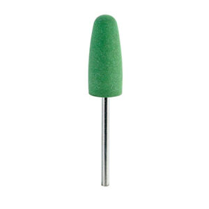 ACRYLIC POLISHERS MEDIUM GREEN - BULLET SHAPE (5PK)